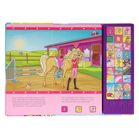 Gagne Holland mon grand livre de sons Barbie - avec 27 sons