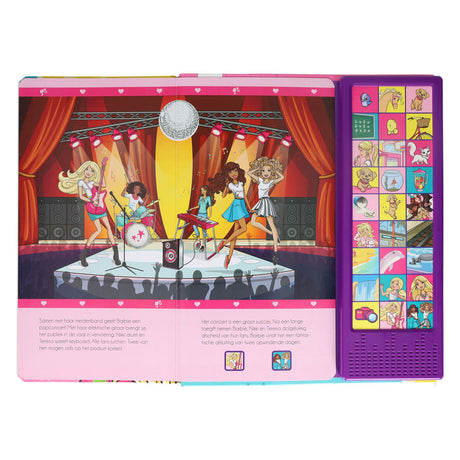 Gagne Holland mon grand livre de sons Barbie - avec 27 sons