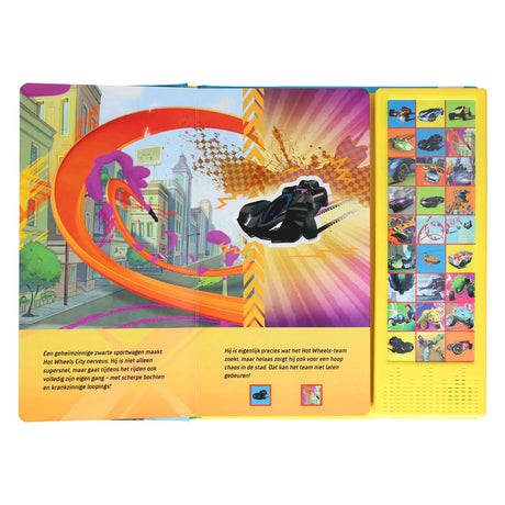 Gagne Holland mon grand livre de sons Hot Wheels - avec 27 sons