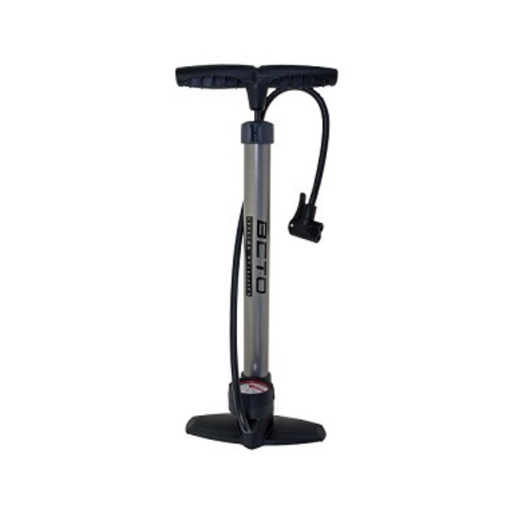 Beto floor pump with meter high -pressure FV AV