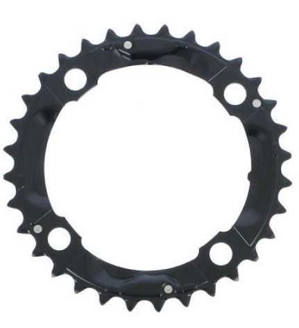 SHIMANO TOP TOP DEORE 9V 4-RARM Y1LD98080 Black 32t