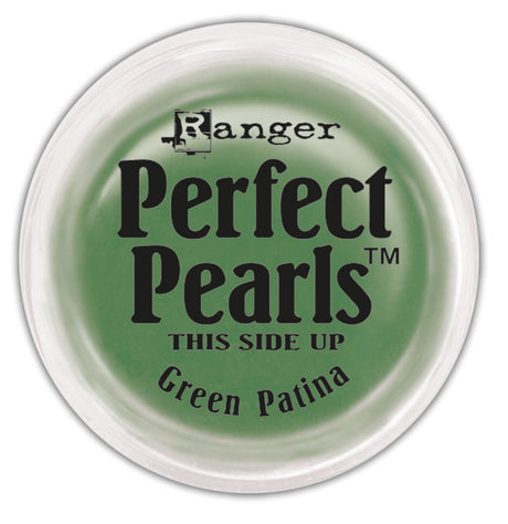 Tinta Ranger ranger • pó de pigmento pérolas perfeitas pátina verde