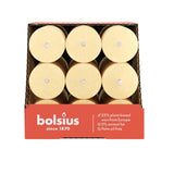 Bolsius Dinner Käerz rustikal Haferbeige | 9 Stéck