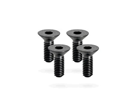 Kolossos rear derailleur titanium bolt kit black