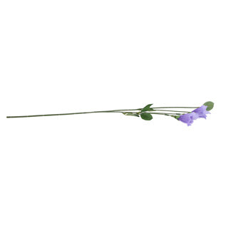 No brand Kunstblume Campanula hellblaue Seide 60 cm | 4 Stück