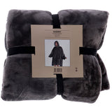 Other brands hoodie blanket sherry 70x110 cm charcoal grey