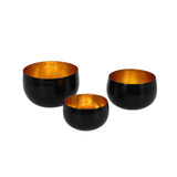 Bowls marrakech black royal set of 3 | 4 pieces