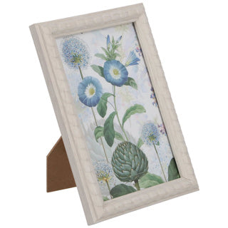 Fotorámeček z bílého dřeva 15x10x1,5 cm | 4 kusy