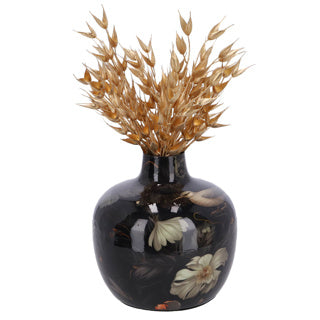 Gaver Amsterdam vase due m svart kule metall 18x18x18cm