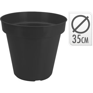 No brand cvetlični lonec okrogel microfix 35 cm | 2 kos