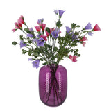 Flower vase mali 28 cm purple