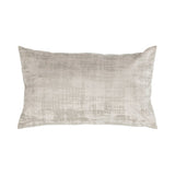 Vintage velvet cushion beige 30x50 cm