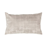 Vintage velvet cushion beige 30x50 cm