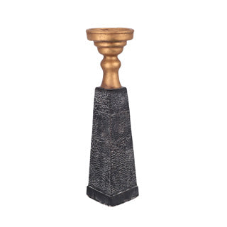 Uimh branda candlestick ptmd laya ór-dubh 45 cm | 2 ríomhaire