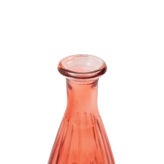 Vaas nelly fles mini rood h14,5 d7 cm | 24 stuks