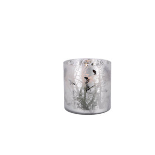 Keng Mark ptmd Téilichthalter winty wäiss xl 15 cm | 2 stk
