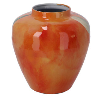 Nee Mark Vase Tulp orange Metal 20x20x22cm