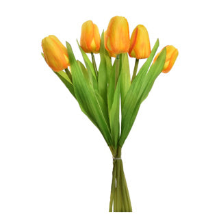 Tulip bouquet 7 tulips 35 cm assorted | 4 pieces