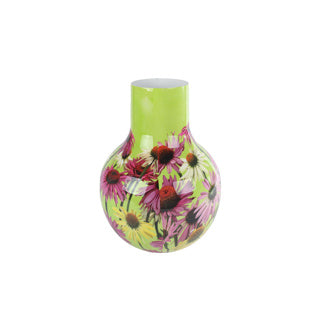 Nee Mark Vase Sonn Hut gréng Metal 22x22x30cm
