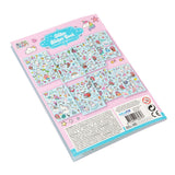 Moxy glitter stickerboek a5 8 vellen 2 assort