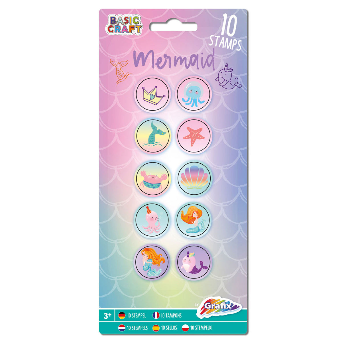 Grafix Stamp Set Mermaid