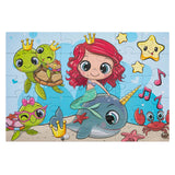 Kreativ Handwierksgrupp Puzzel Mermaid, 30.