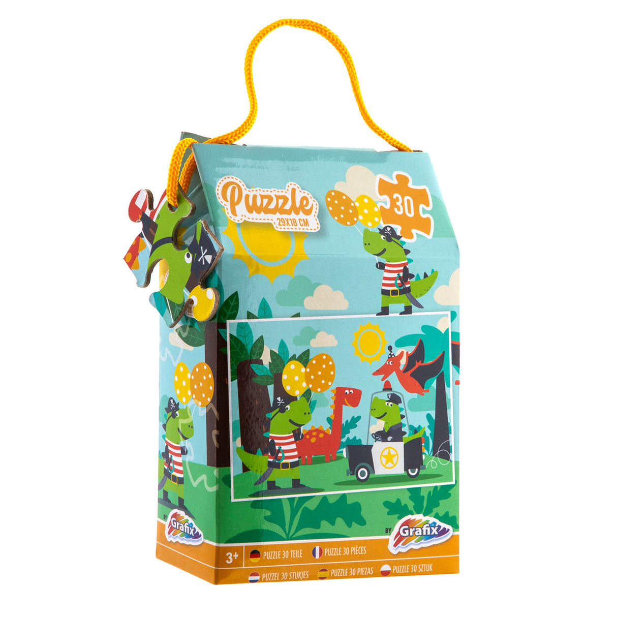 Creative craft group puzzle dinosaur, 30 pcs.