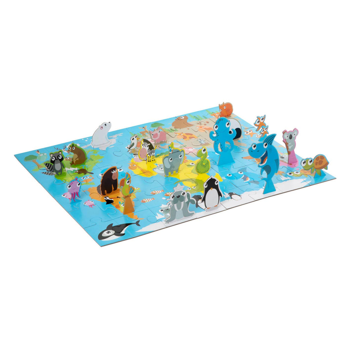 Grafix 3D Puzzle Animals of the World (40x50cm)