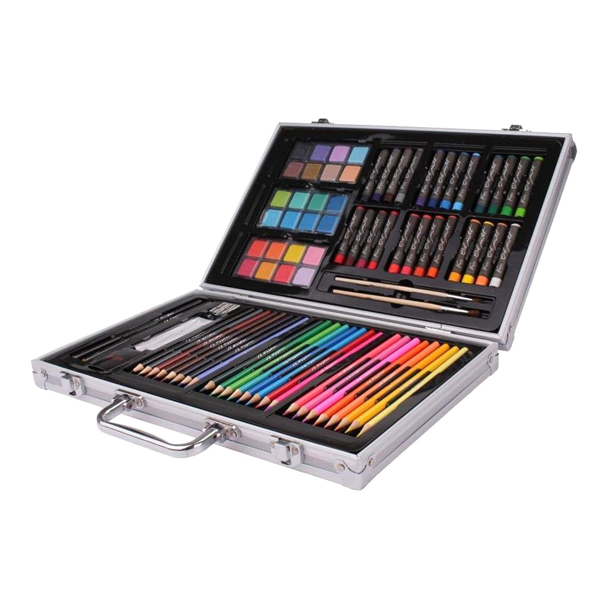 Creative Craft Group Case de color de metal de lujo, 79dlg.