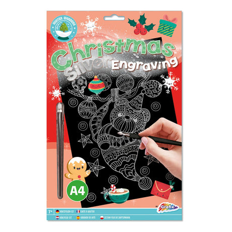 Groupe d'artisanat créatif Art de la gravure artisanale de Noël - y compris le scriber