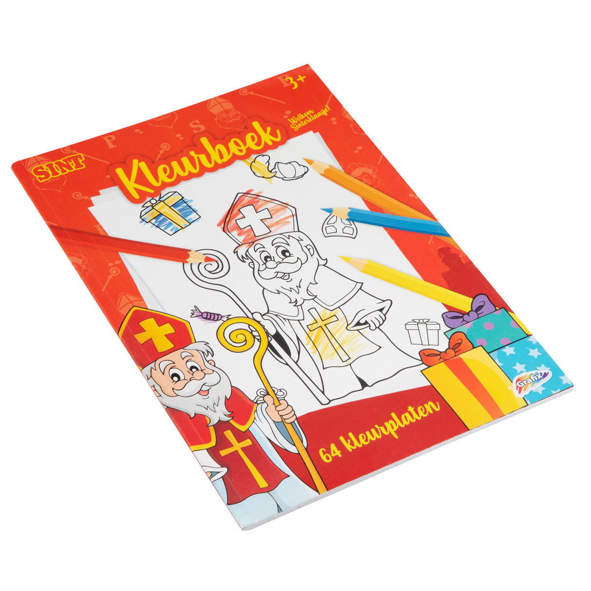 Libro da colorare Sinterklaas