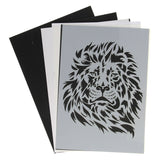 Creative Craft Group Scratch Set Eagle Lion