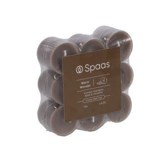 Pacáiste bloc soilse scentáilte spá x18 4.5 uair an chloig - ionadh te | 4 phíosa