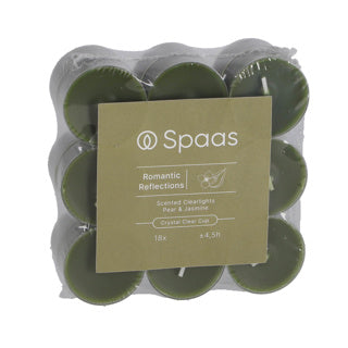 Pacáiste bloc soilse scentáilte spas x18 4.5h - machnaimh rómánsúil | 4 phíosa