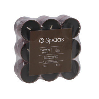 Spaas parfüméierter Clearlights Block Pack x18 4,5 Stonnen - Twinkling Touch | 4 Stéck