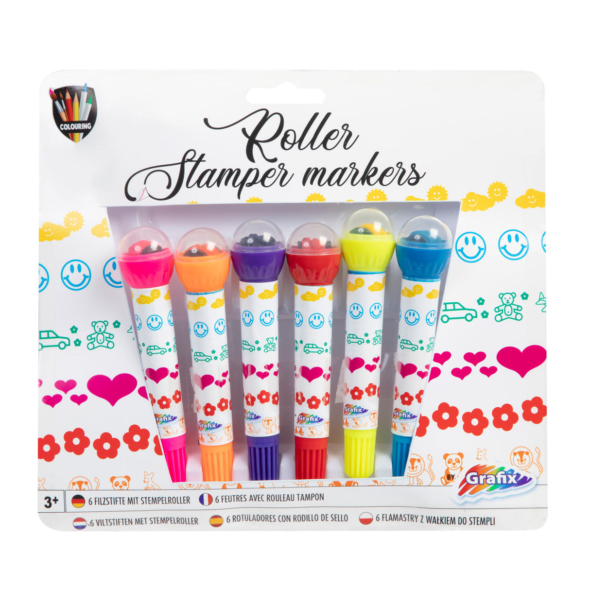 Creative Craft Group Rol Stamp Markers, 6st.