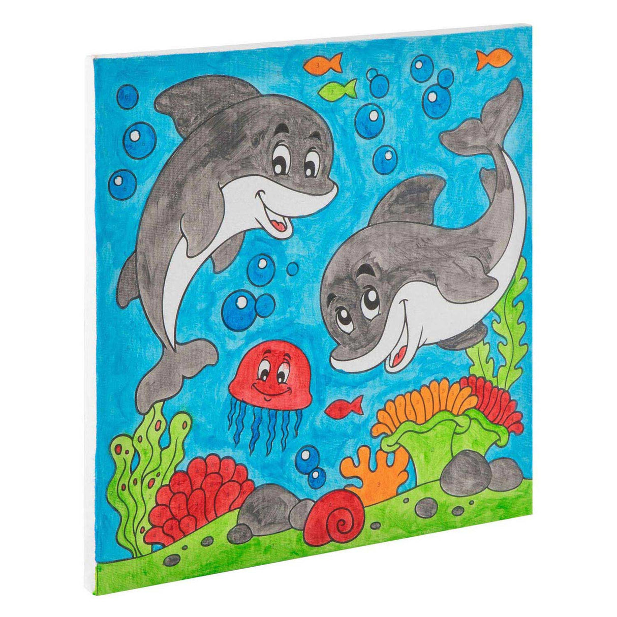 Painting by number - Dolphins