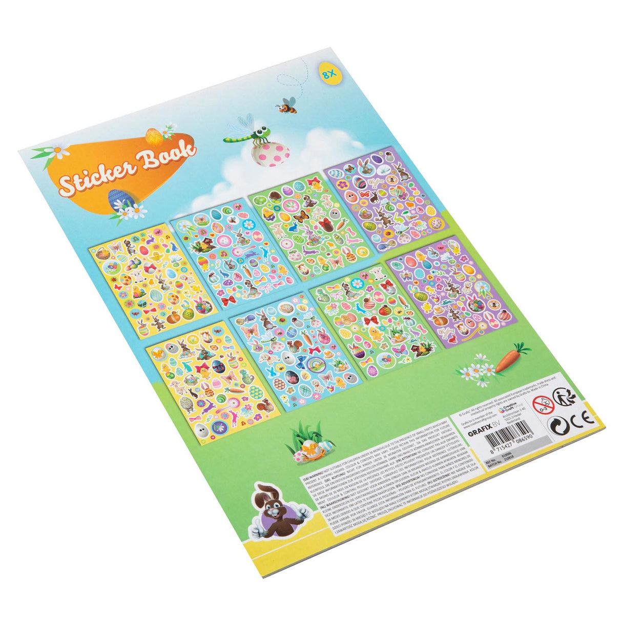 Grafix StickerBoek Ostern A4