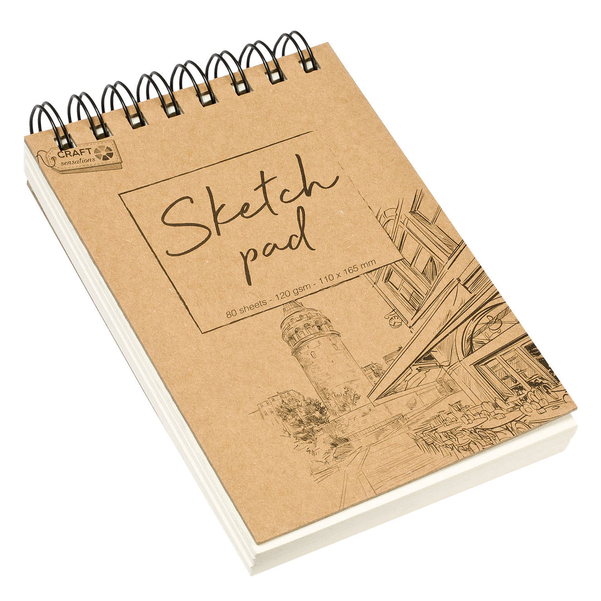 Creative craft group sketchpad, 80 ark