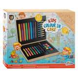 Kids color your own color suitcase, 33dlg.