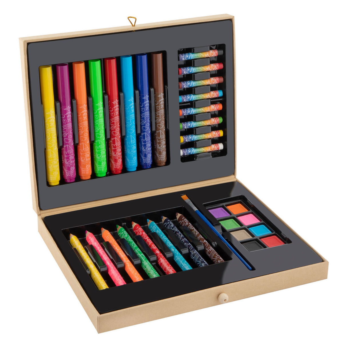 Kids color your own color suitcase, 33dlg.