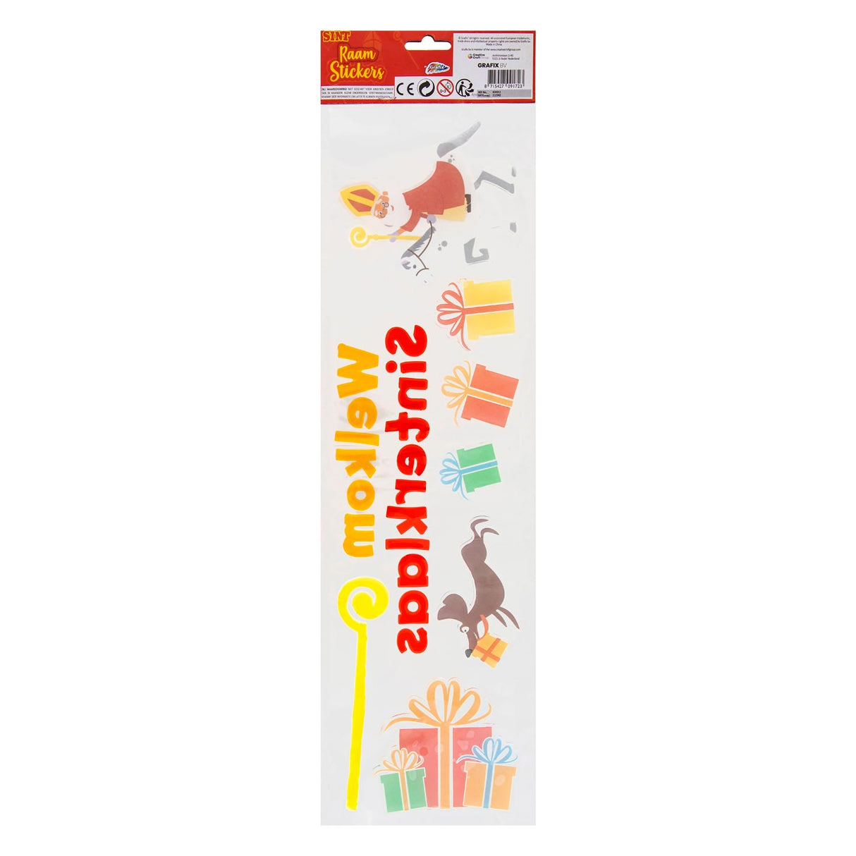 Grafix Sinterklaas window stickers