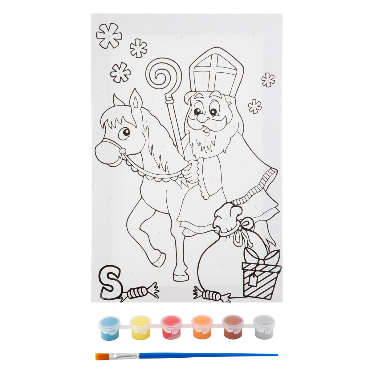 PEINTURE DE COMBAS SINTERKLAAS par numéro