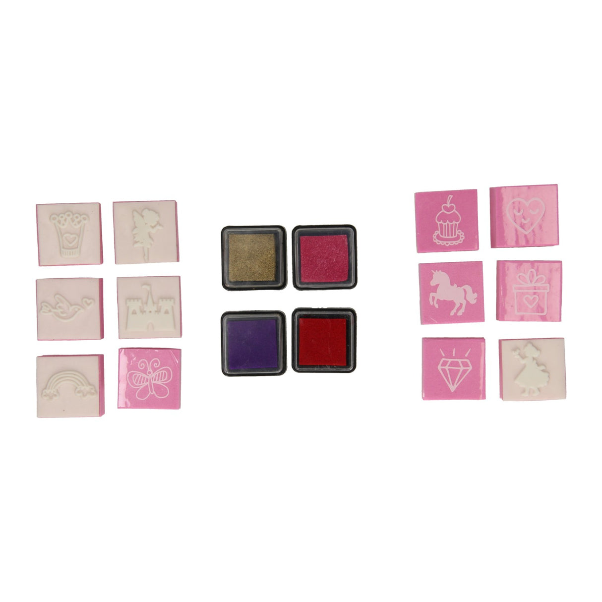 GRAFIX FOAM Stamp set - Pink