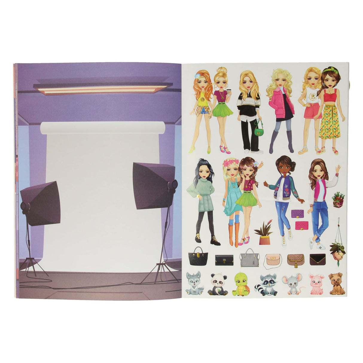 Creative Craft Group Dress Me Up Sticker Book