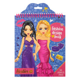 Besties Fashion Design Kleuren Stickerboek