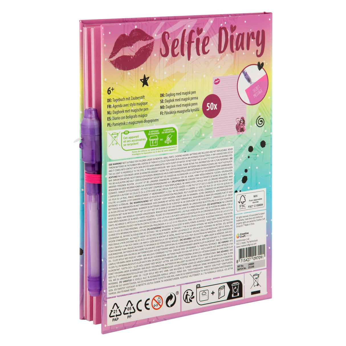 Besties - diary with magic pen