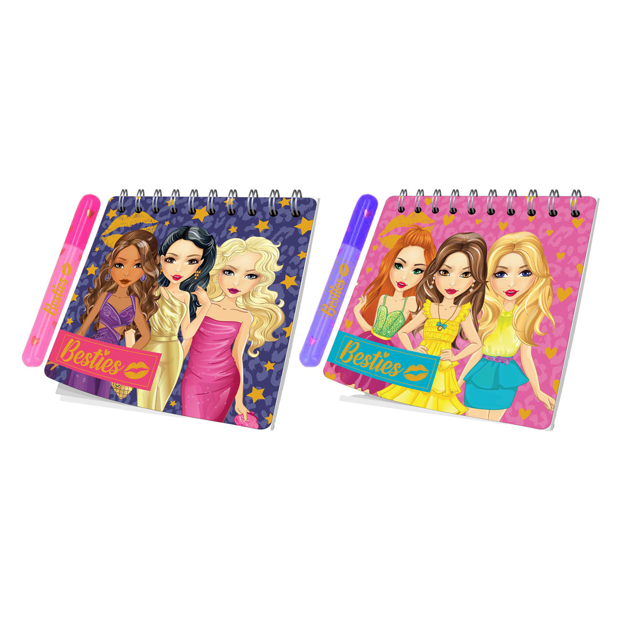 Besties Mini Notebook z piórem