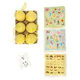 Grafix Easter egg decorating with stickers, 6pcs.