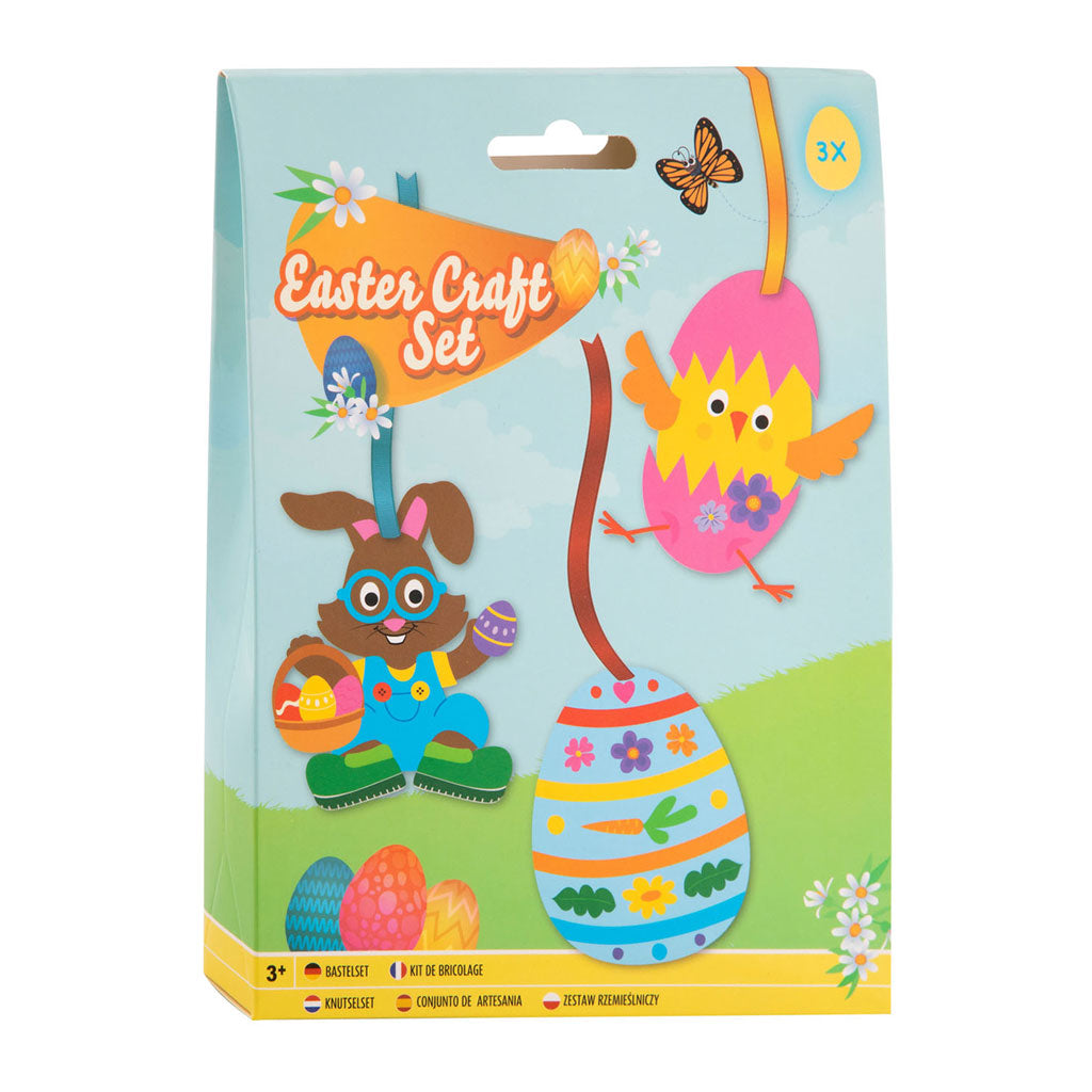 Grafix Easter Hangers Craft Set - Rabbit, Chick Egg